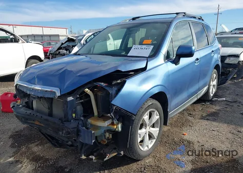 2015 Subaru Forester 2.5I Limited из США, поврежденный, VIN JF2SJAHC8FH821630